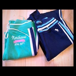 Abercrombie (kids) set of 2 athletic pants